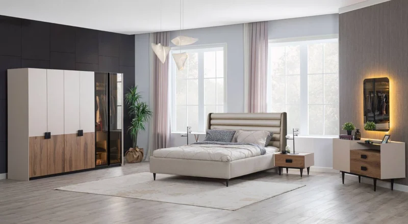 Aqua Schlafzimmer Set