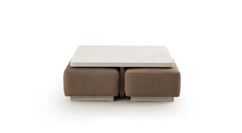 Carmen Couchtisch Hocker