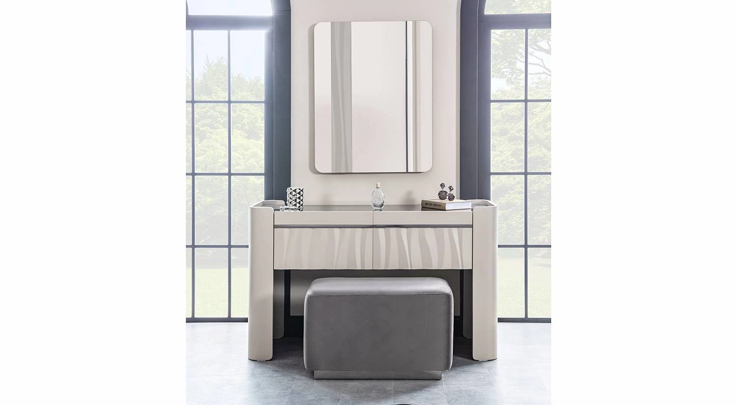 Pamukkale Schminktisch mit Spiegel