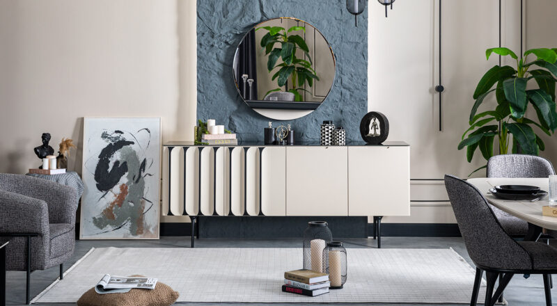 Zeugma Spiegel für Anrichte