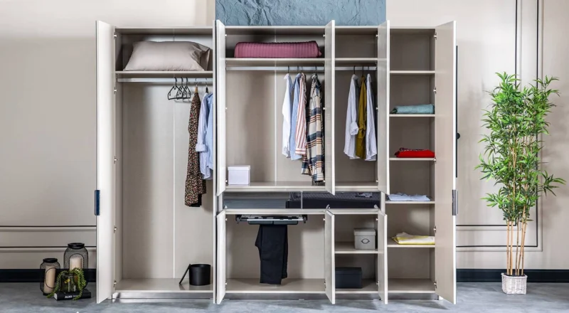 Pamukkale Kleiderschrank mit 6 Türen