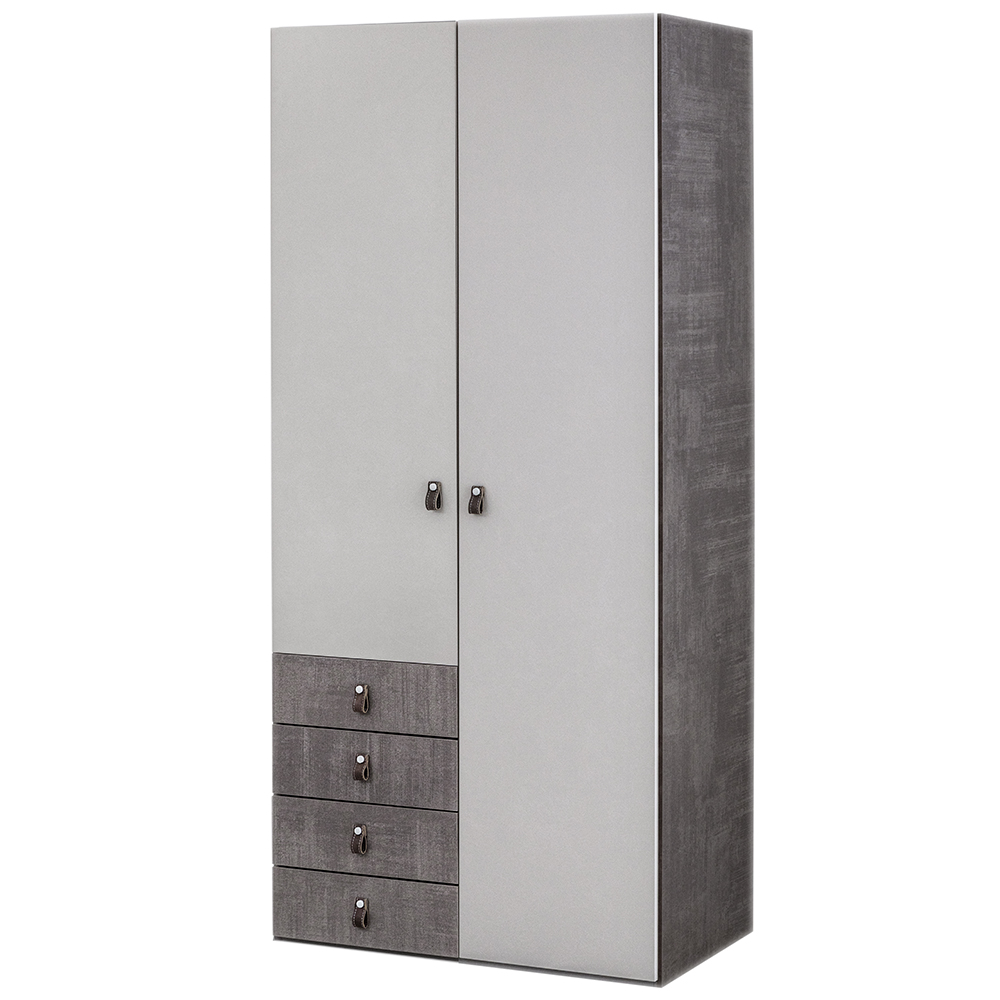 Kleiderschrank mit zwei Türen AU-206