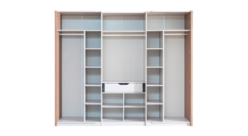 Pablo Kleiderschrank mit 6 Türen