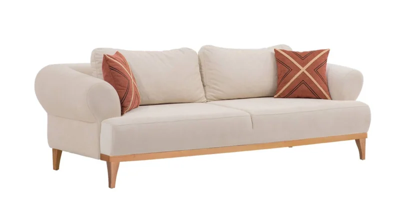 Mugla Dreisitzer-Sofa mit Bettfunktion