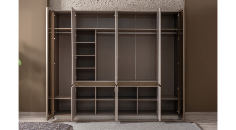 Carmen Kleiderschrank mit 6 Türen