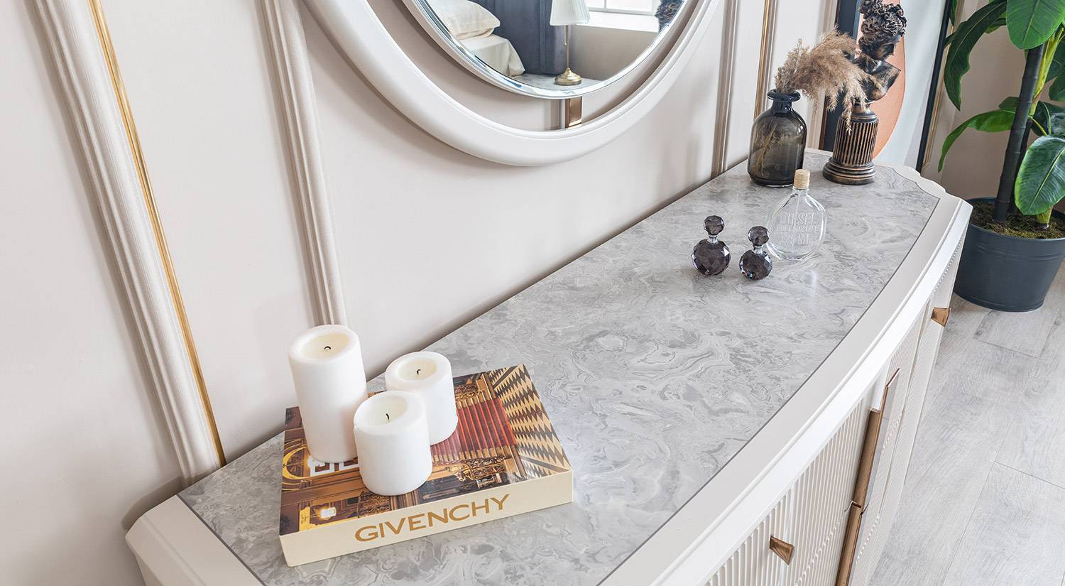 Biga Schminktisch mit Spiegel