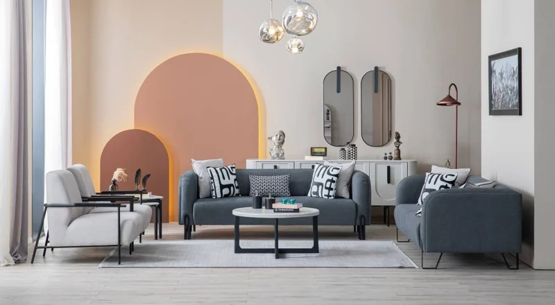 Milas Dreisitzer-Sofa mit Bettfunktion