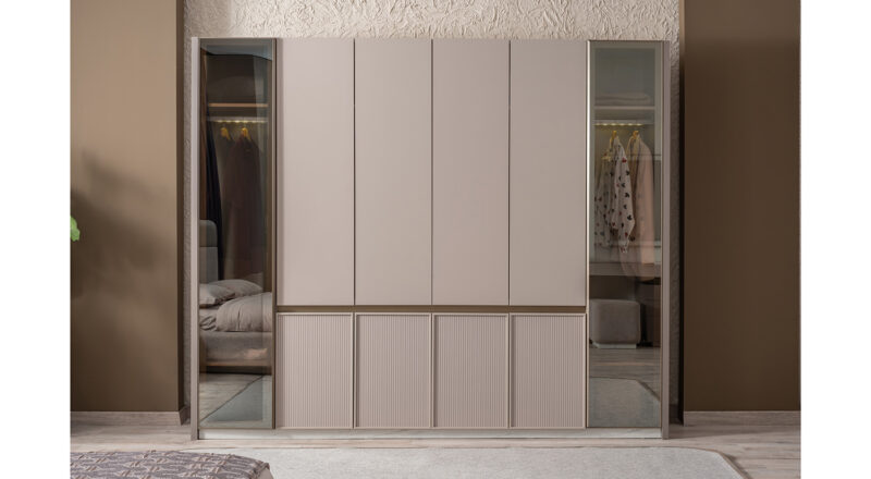 Carmen Kleiderschrank mit 6 Türen