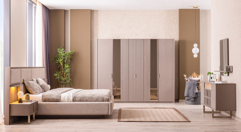 Latte Schlafzimmer Set