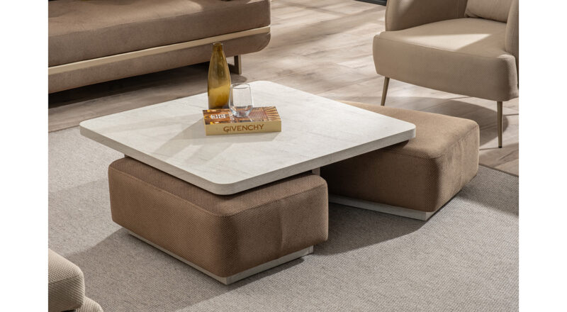 Carmen Couchtisch Hocker