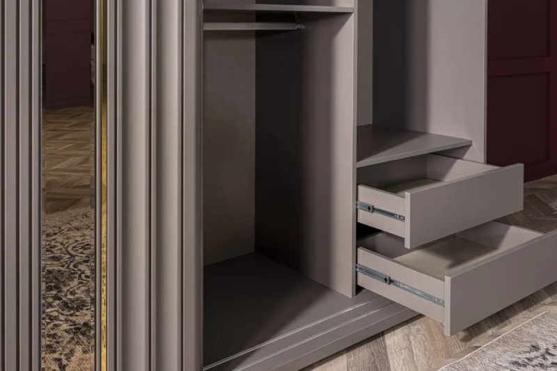 Florya Kleiderschrank mit Schiebetür