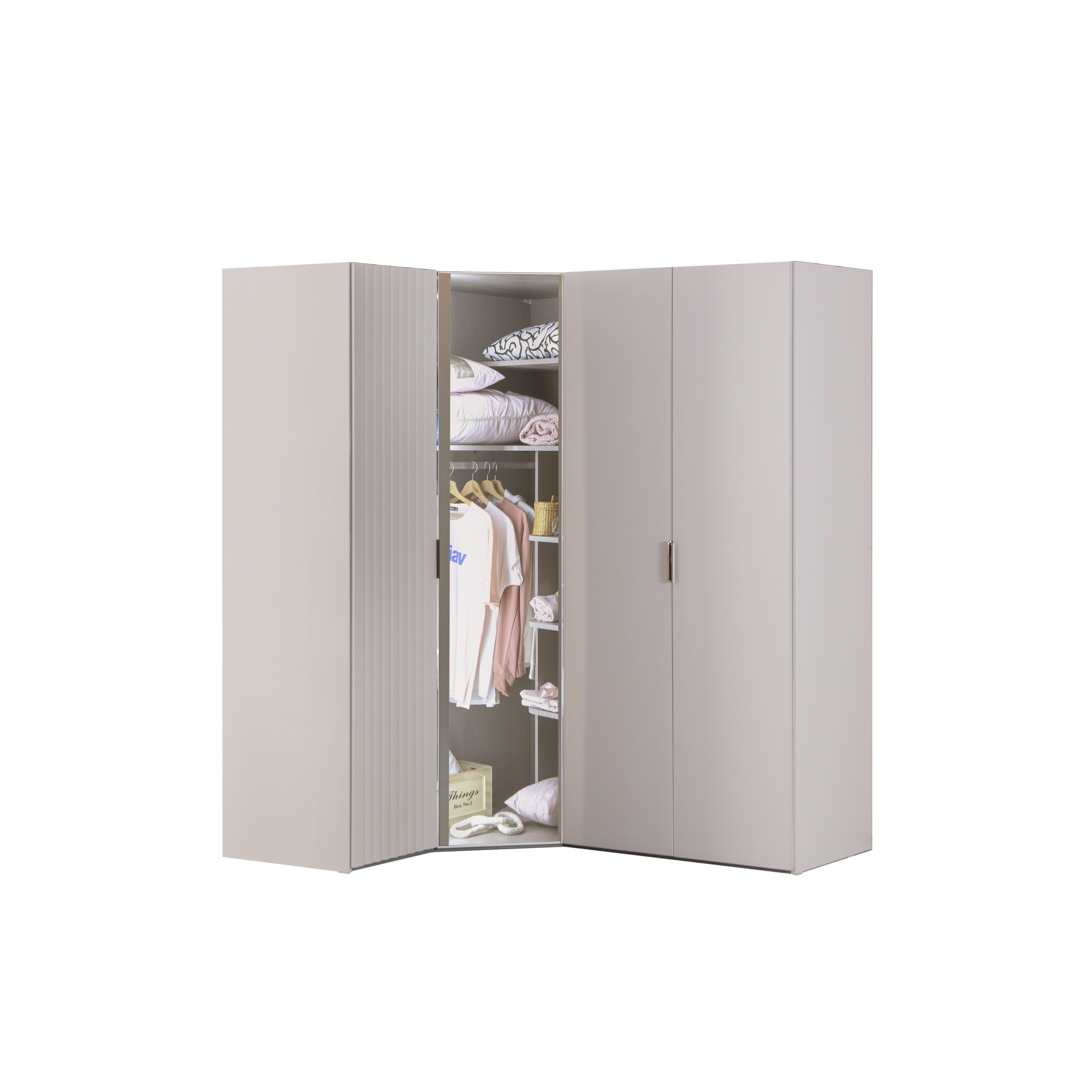 Eckschrank mit vier Türen P- 832