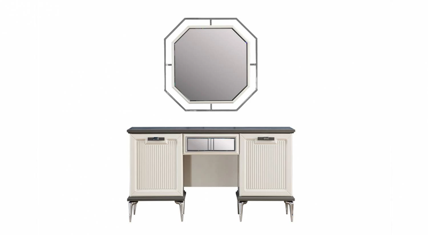 Marmaris Schminktisch mit Spiegel