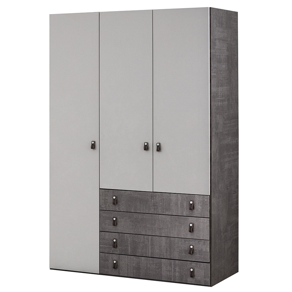 Kleiderschrank mit drei Türen AU-307