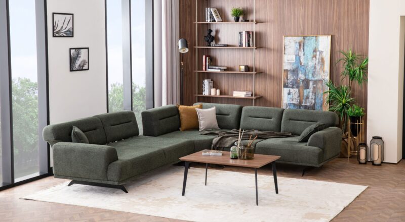 Aqua Ecksofa Set