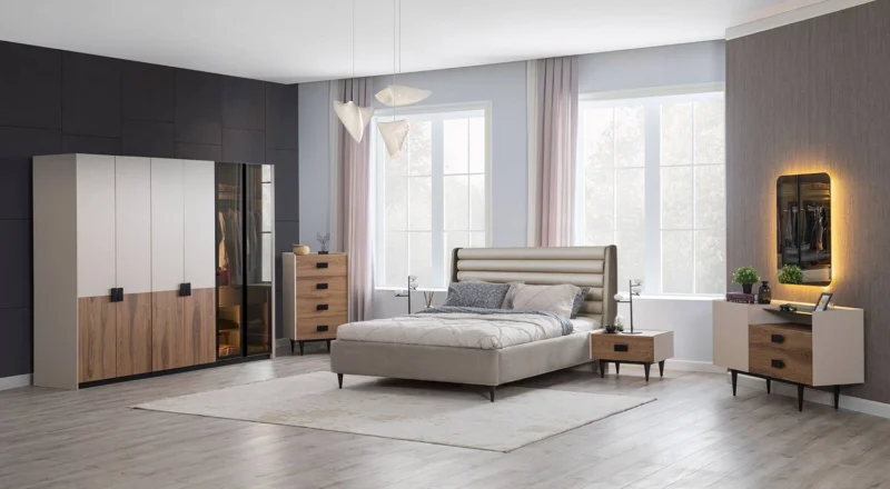 Aqua Schlafzimmer Set