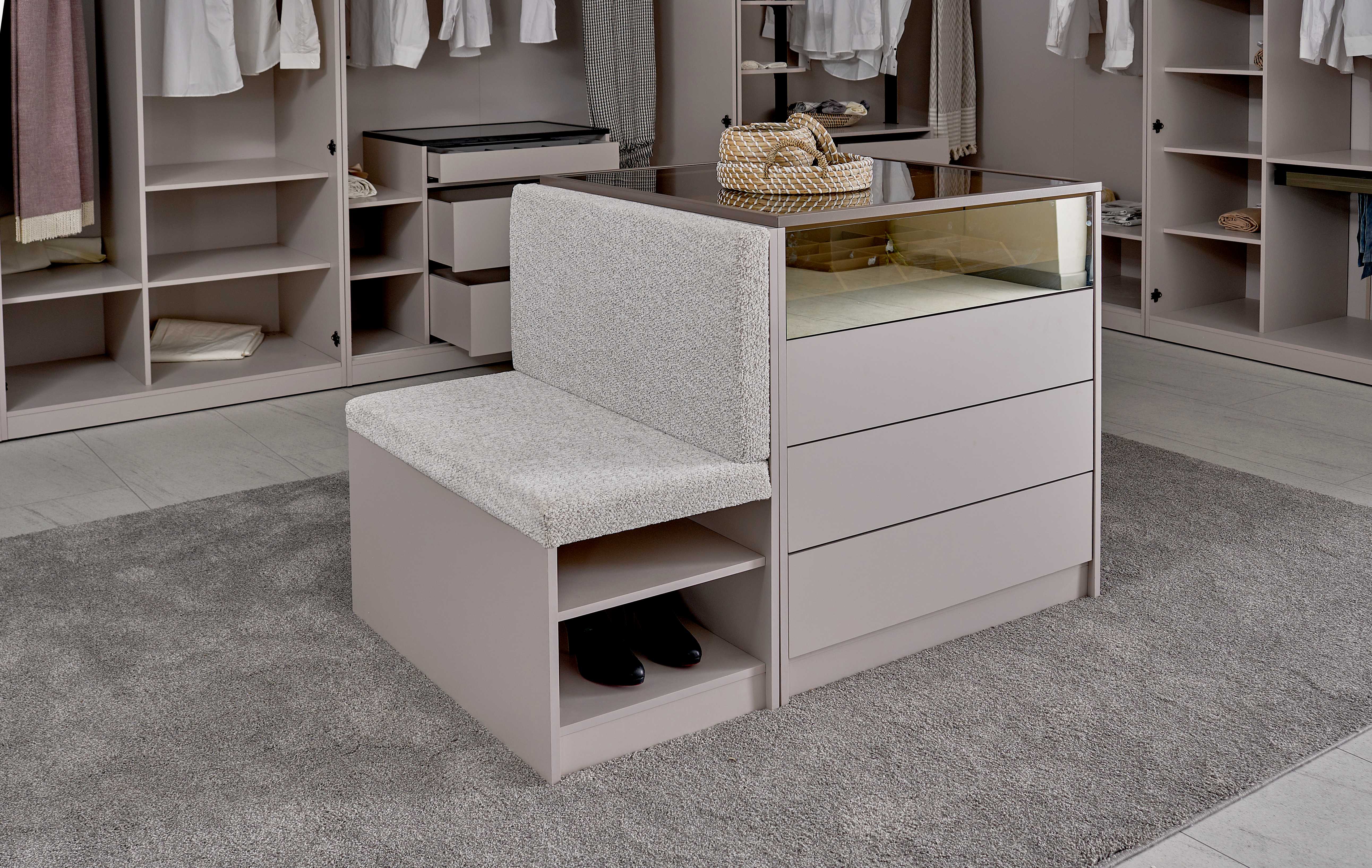 Kasmir Sitzbank & Hocker