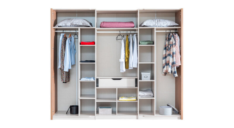 Pablo Kleiderschrank mit 6 Türen