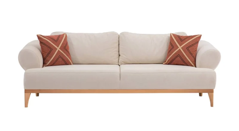 Mugla Dreisitzer-Sofa mit Bettfunktion