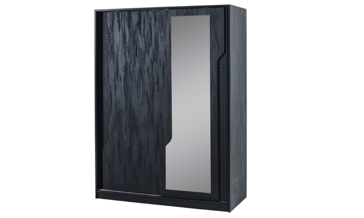 Dark Kleiderschrank mit Schiebetür