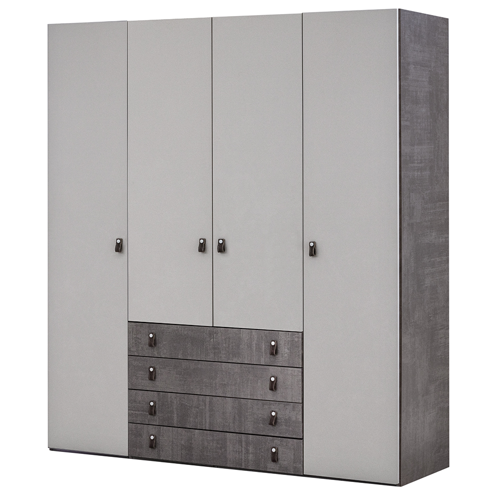 Kleiderschrank mit vier Türen AU-438