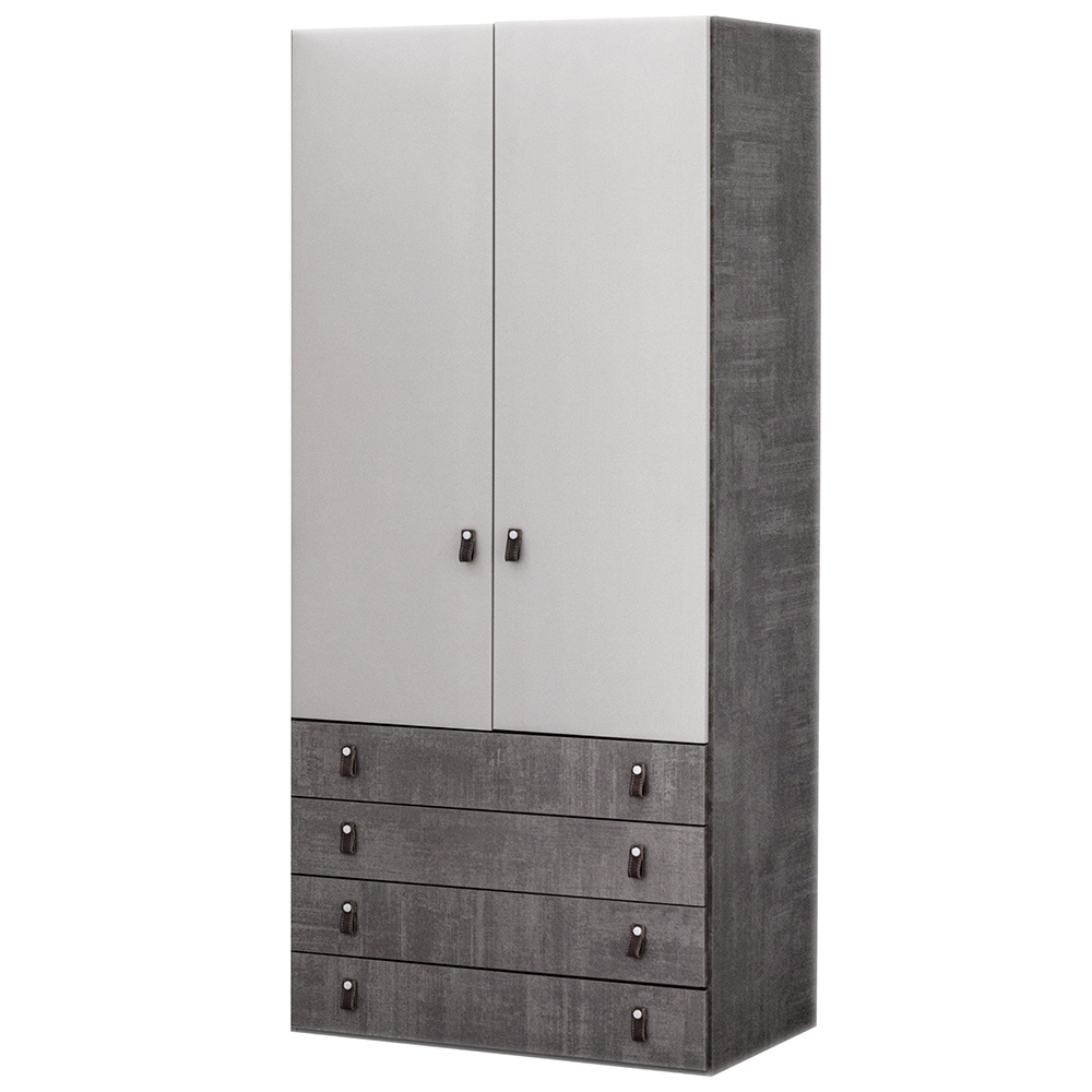 Kleiderschrank mit zwei Türen AU-207