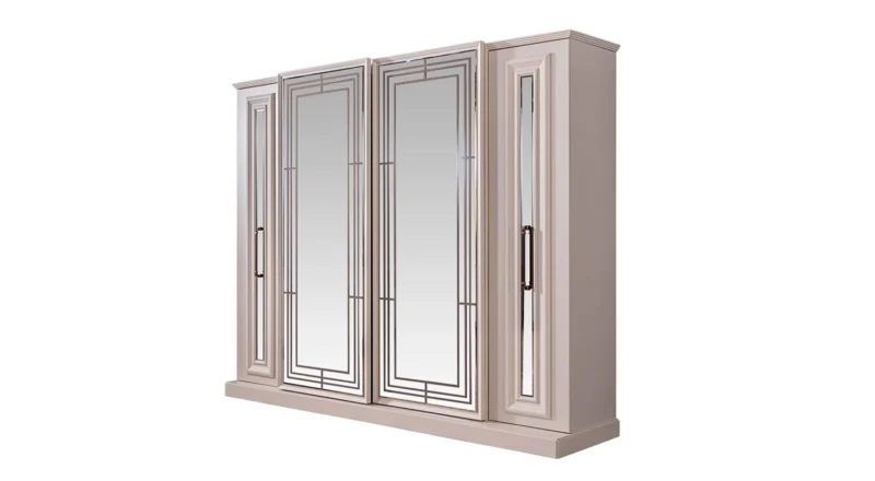 Nirvana Kleiderschrank mit 6 Türen