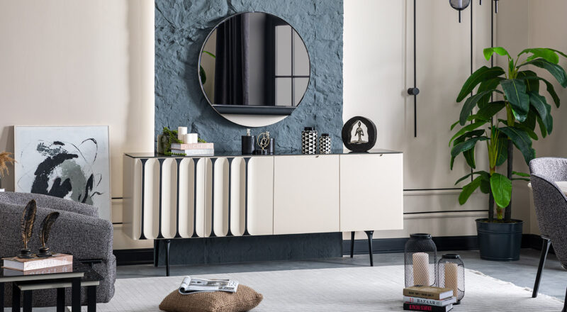 Zeugma Spiegel für Anrichte