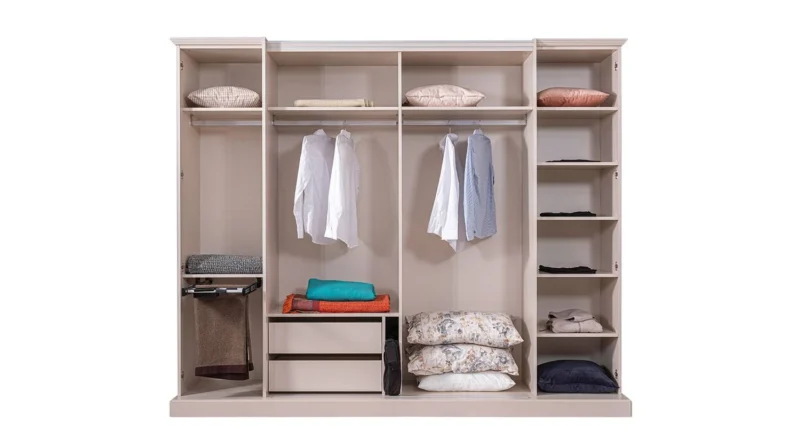 Nirvana Kleiderschrank mit 6 Türen