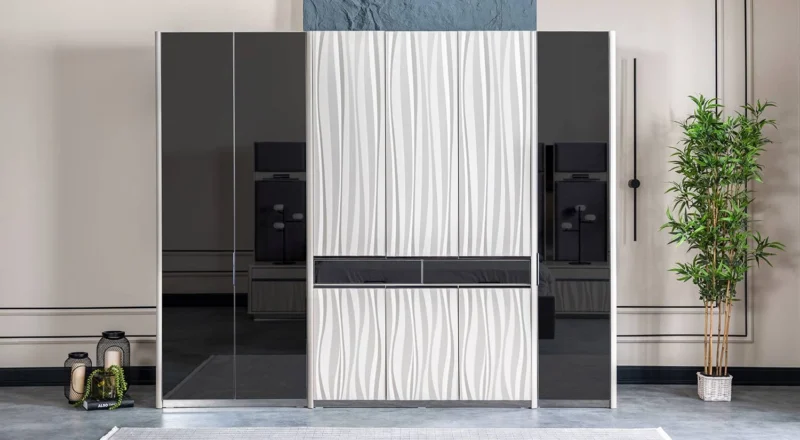 Pamukkale Kleiderschrank mit 6 Türen