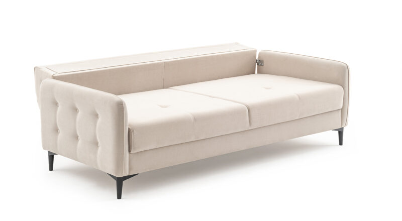 New Pluss Dreisitzer-Sofa mit Bettfunktion