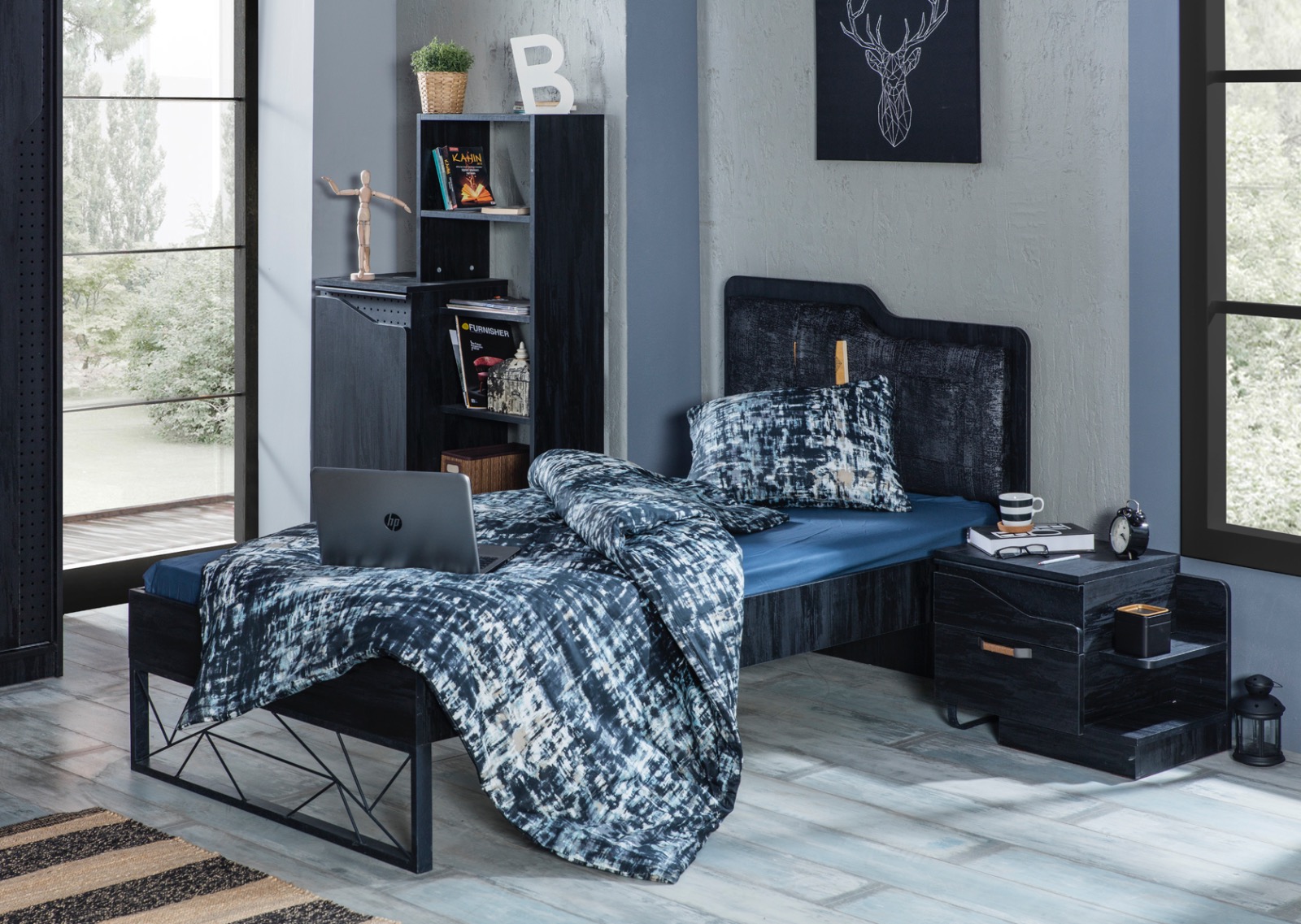 Dark Kinderzimmer Set