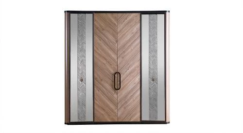 İstinye Kleiderschrank mit 4 Türen