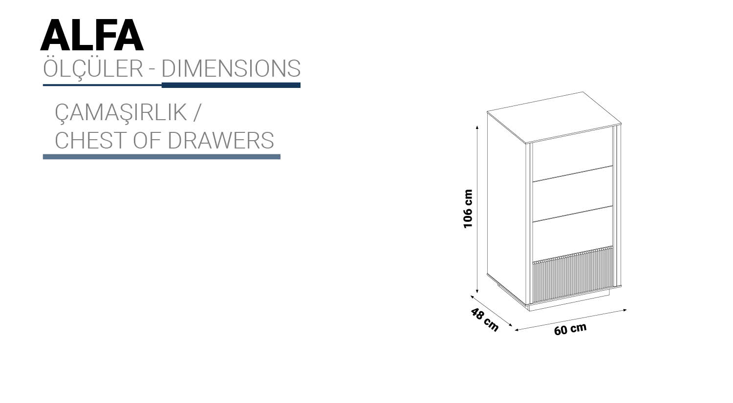   Alfa Wäscher Kommode