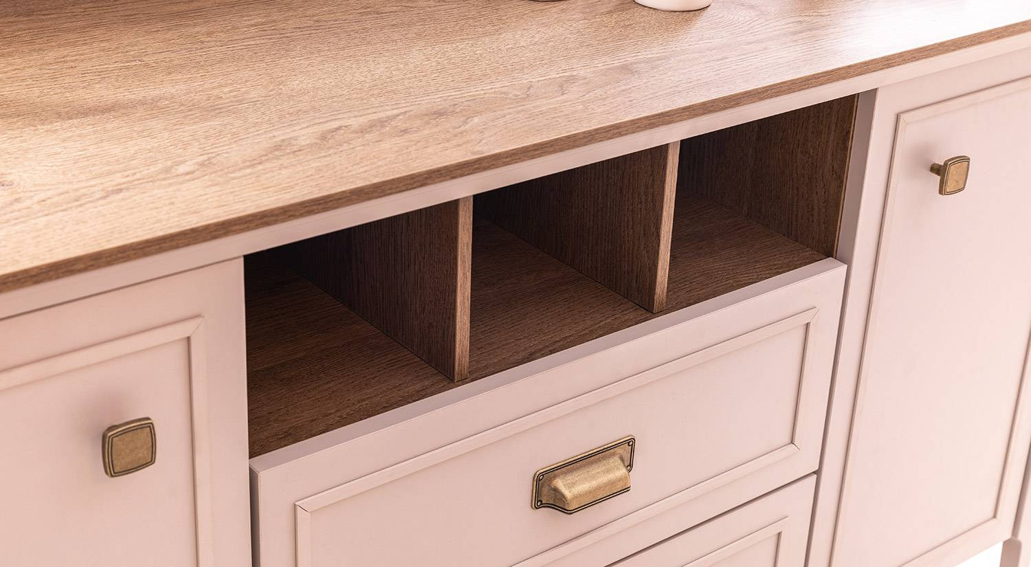 Mugla Schminktisch mit Spiegel