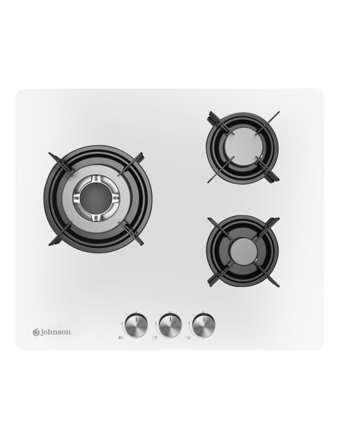 Gas hob 60 cm 3 burners