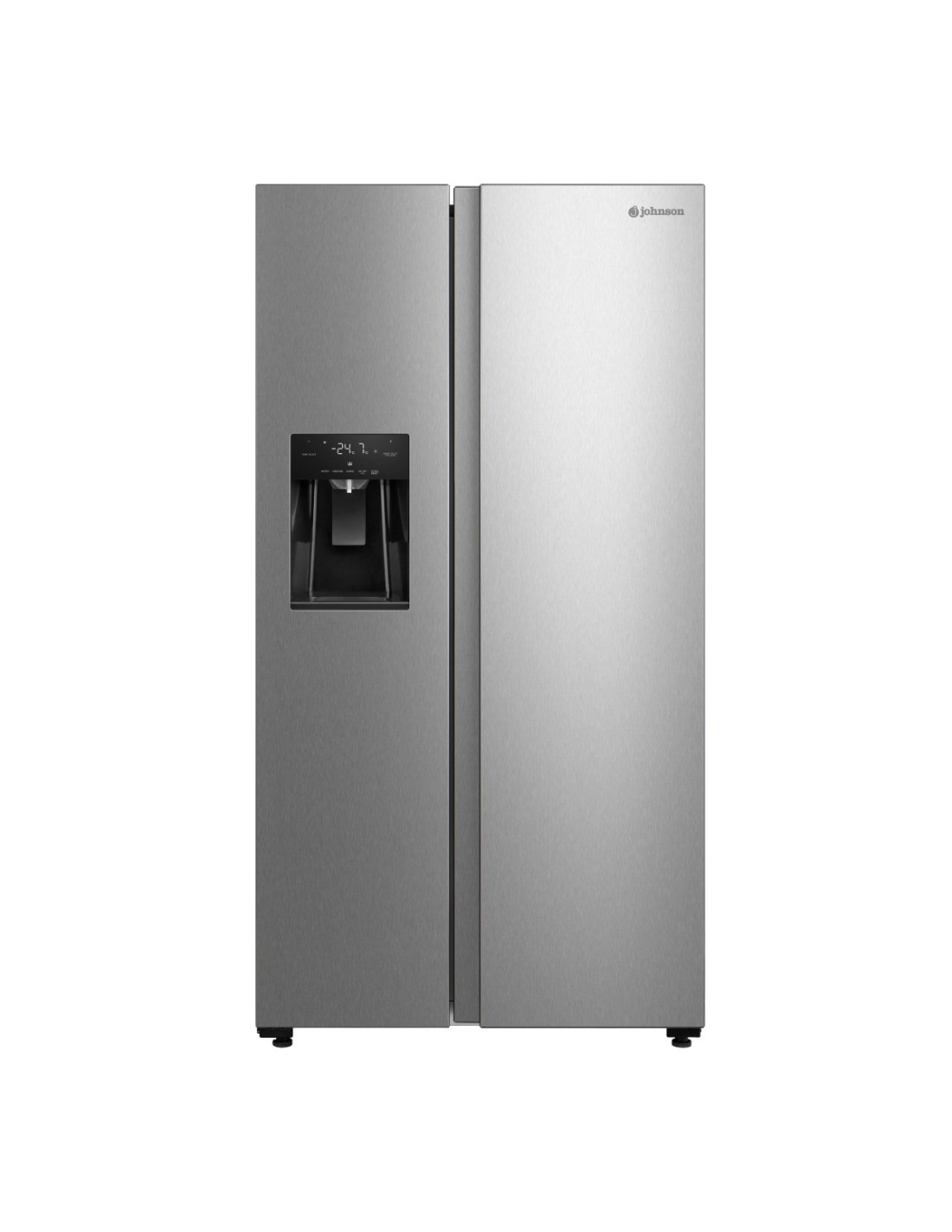 American fridge freezer 180 × 91 cm – E class – inox