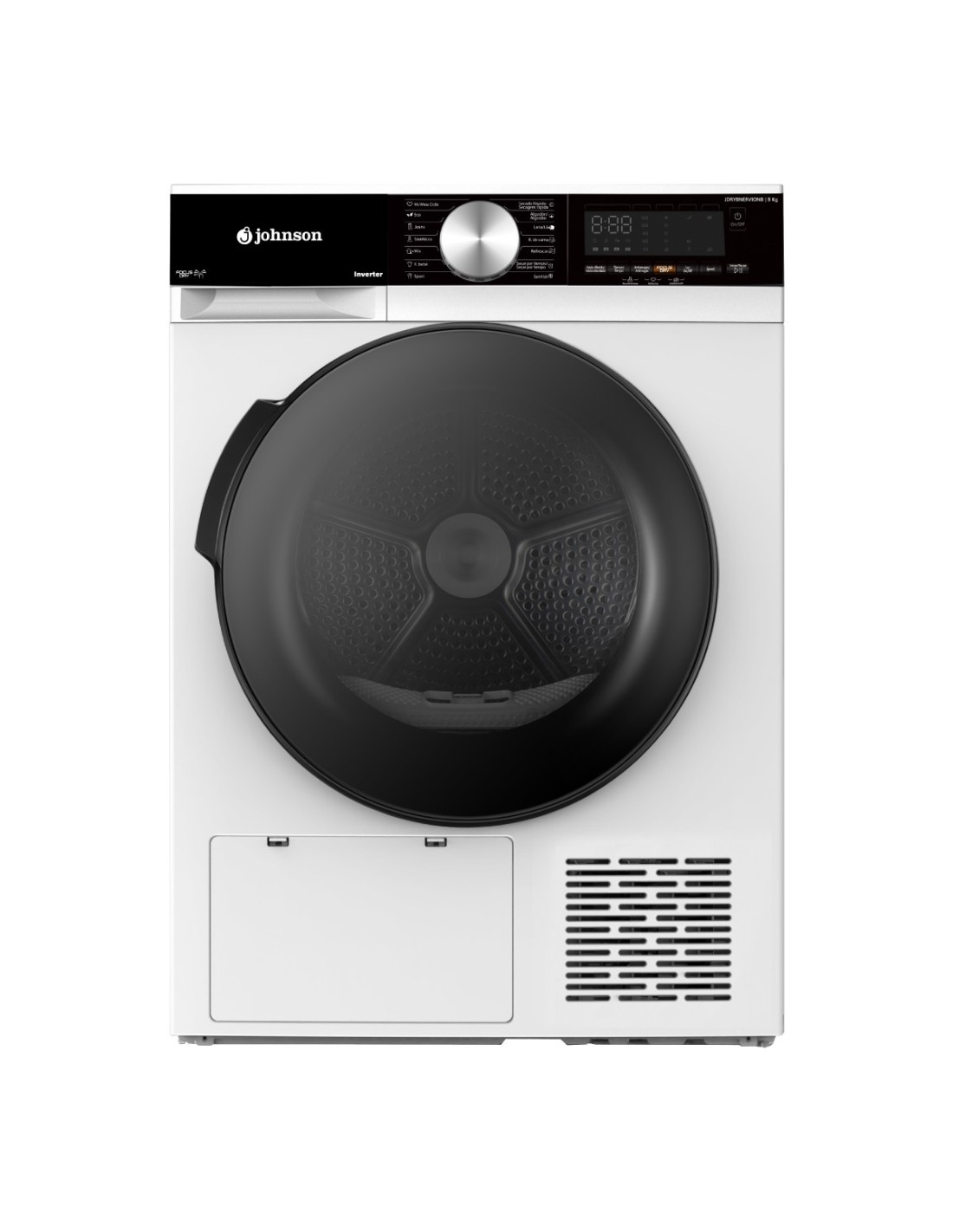 Tumble Dryer – 8 kg – Energy Class B -  JDRY8NERVIONB