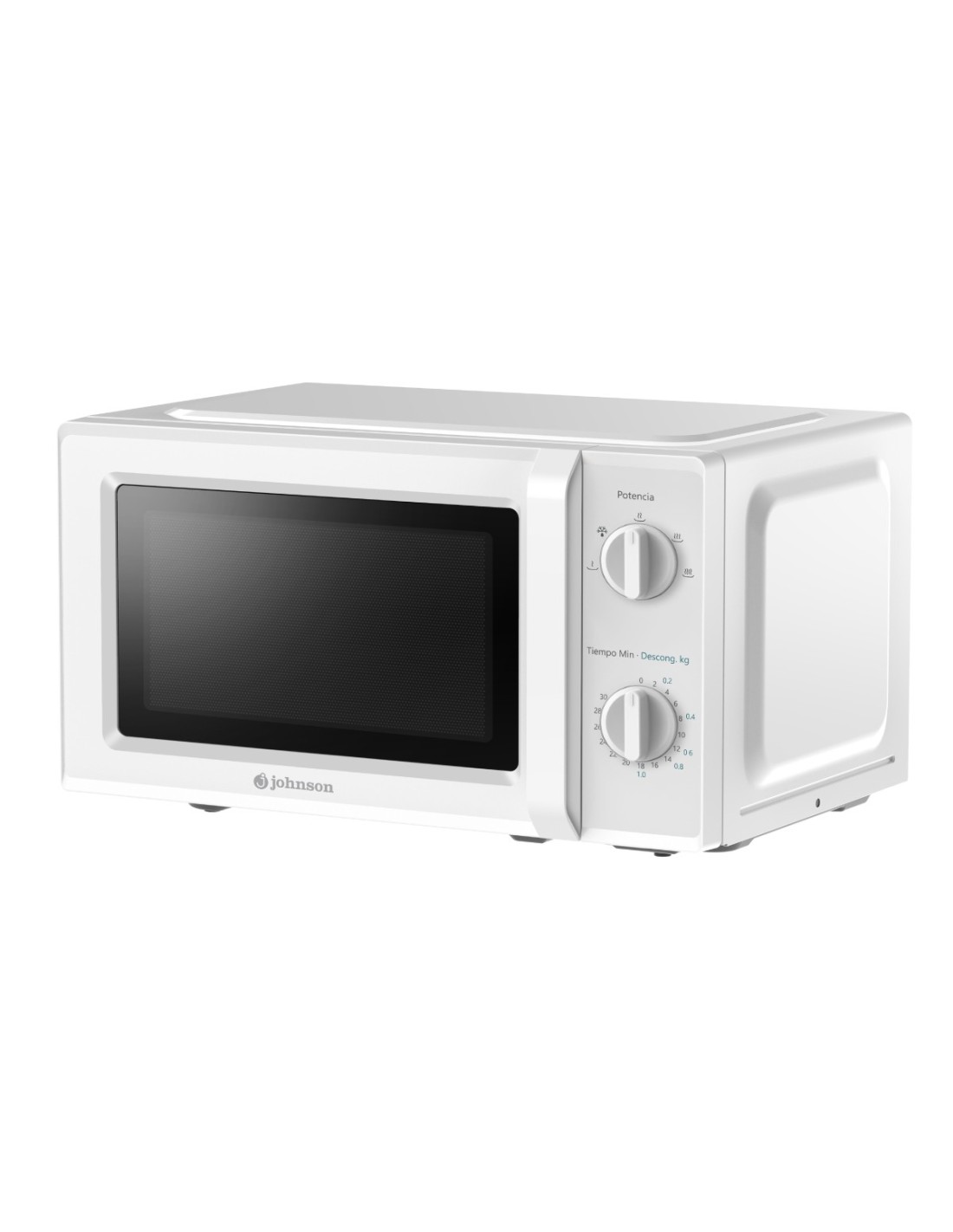20-litre white microwave - JOMI20B1