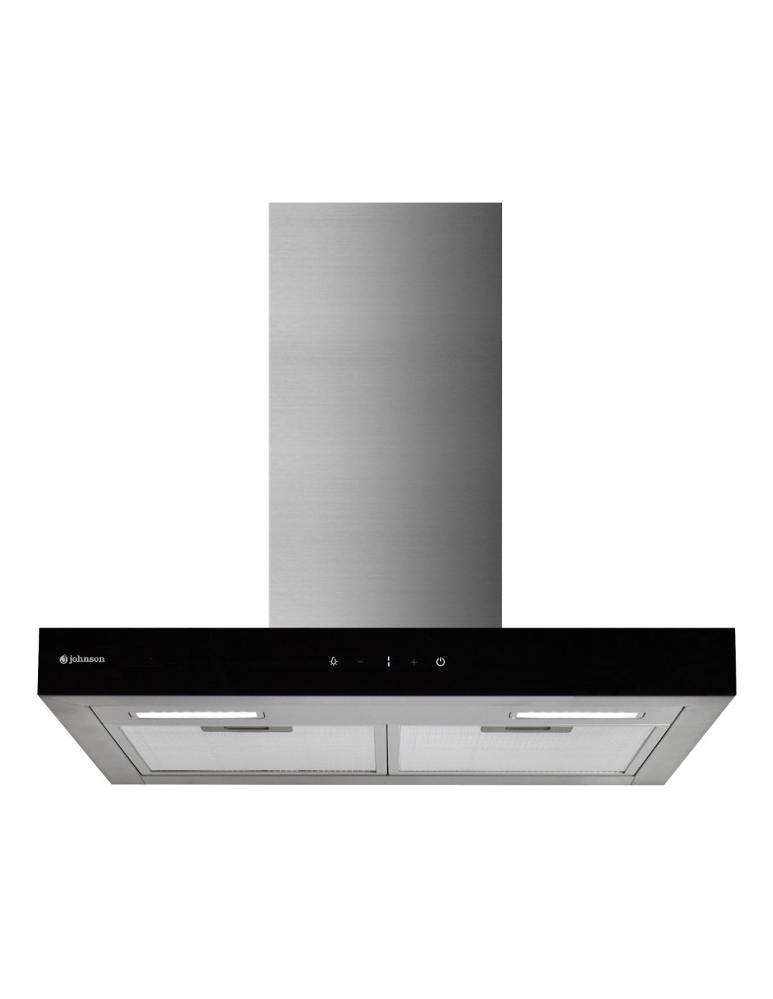 Wall-Mounted Cooker Hood – 60 cm – Stainless Steel & Black Glass Front - SIROCO608NX