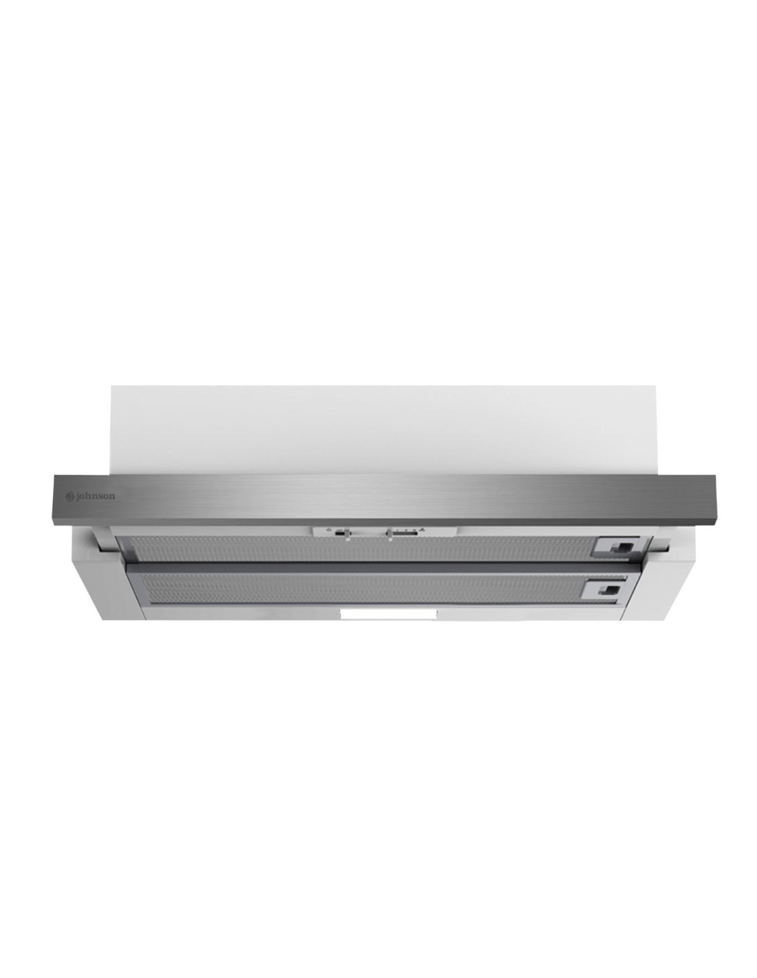Telescopic hood 60 cm inox
