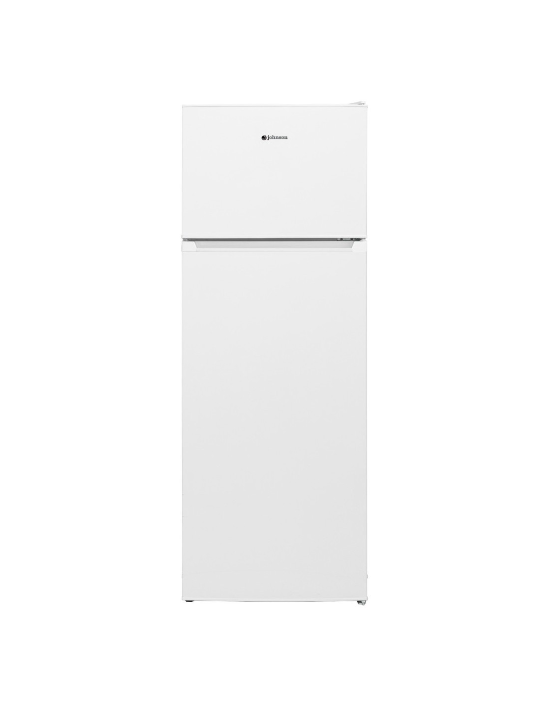 Double-door fridge 145 × 54 cm – E class – white