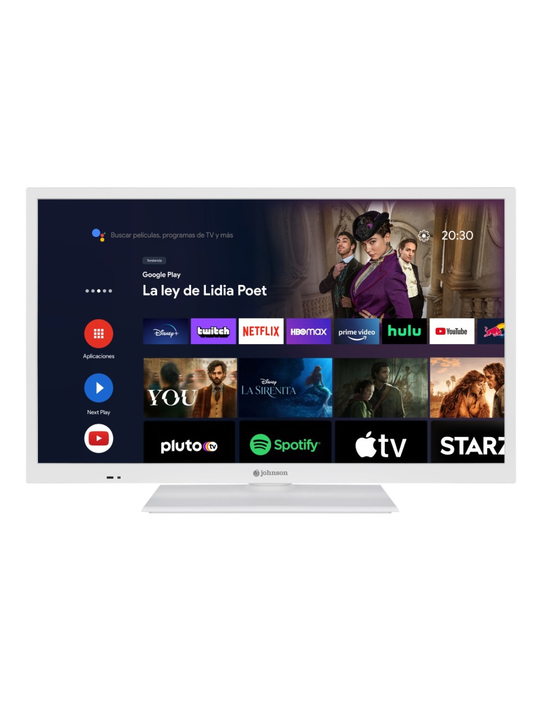 Television 24" HD Ready Android TV – White