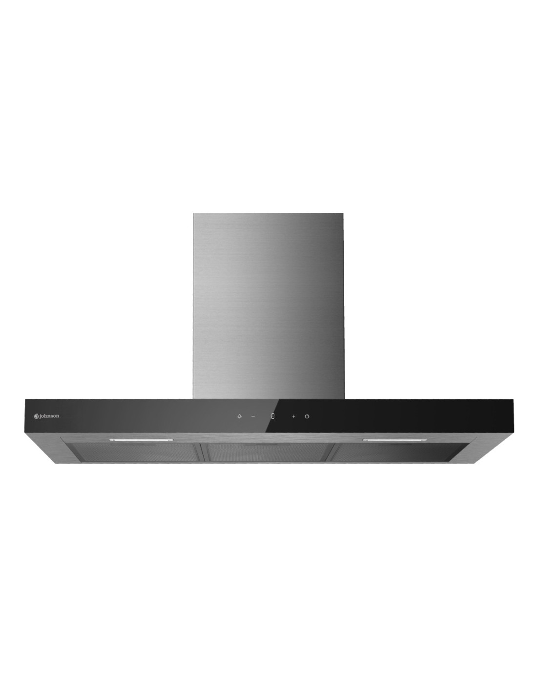 Wall-Mounted Cooker Hood – 90 cm – Stainless Steel & Black Glass Front  - SIROCO908NX