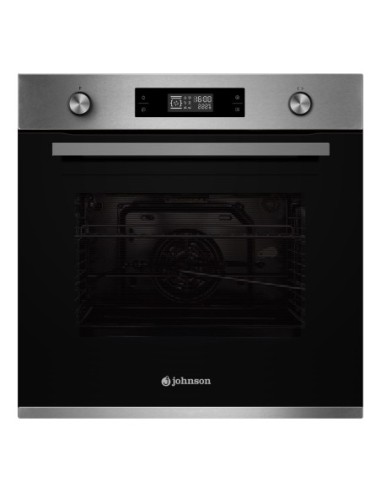 8-FUNCTION OVEN – STAINLESS STEEL & BLACK GLASS