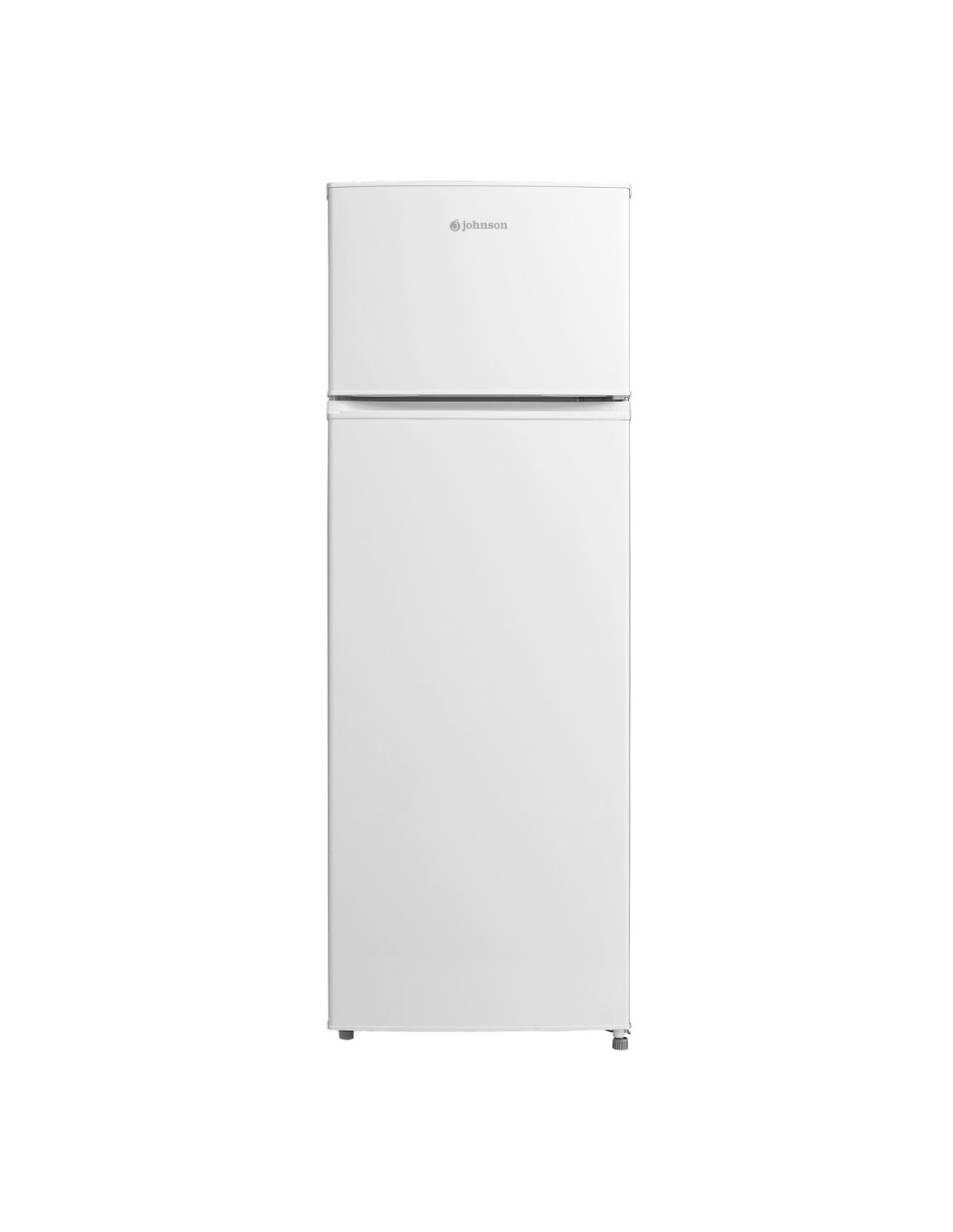 Double-door fridge 159 × 55 cm – E class – white