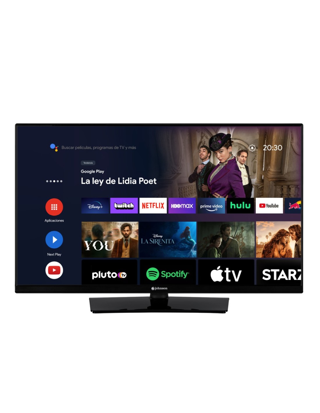 Television 32" HD Ready Android TV – Black