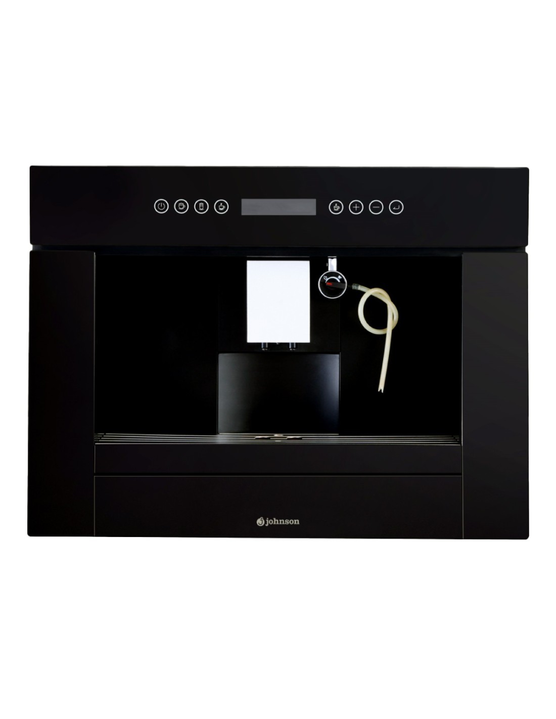 45 cm built-in automatic coffee machine, black glass - JCOFFE45