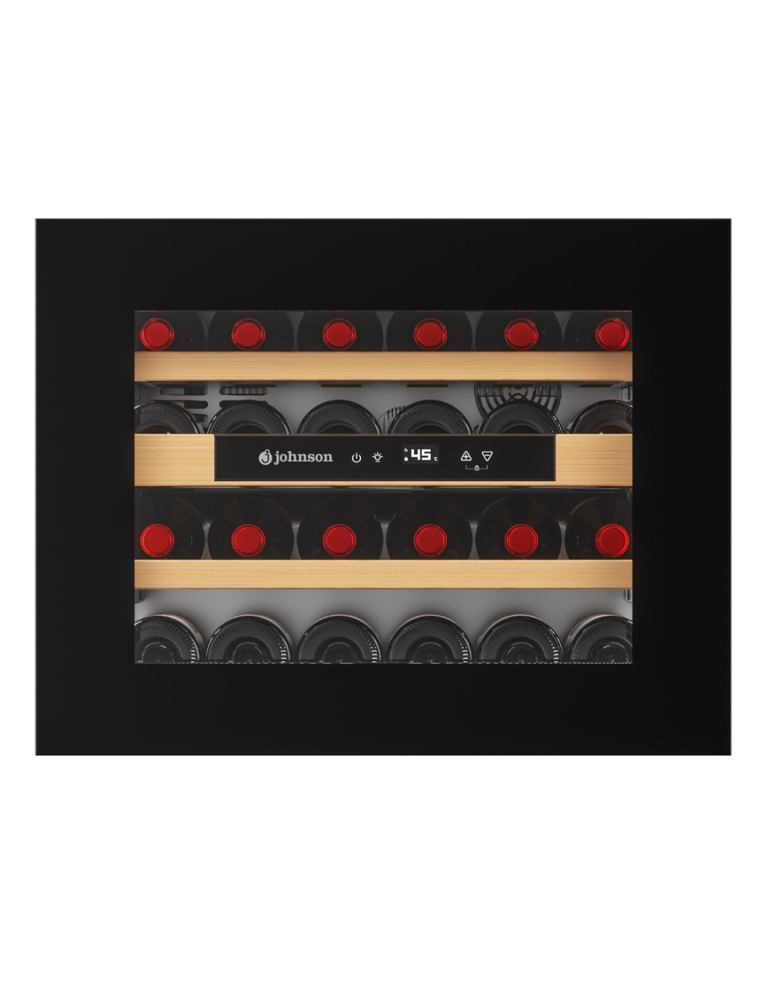 Wine cooler – 46 × 59 cm – 24-bottle capacity – Fully integrated