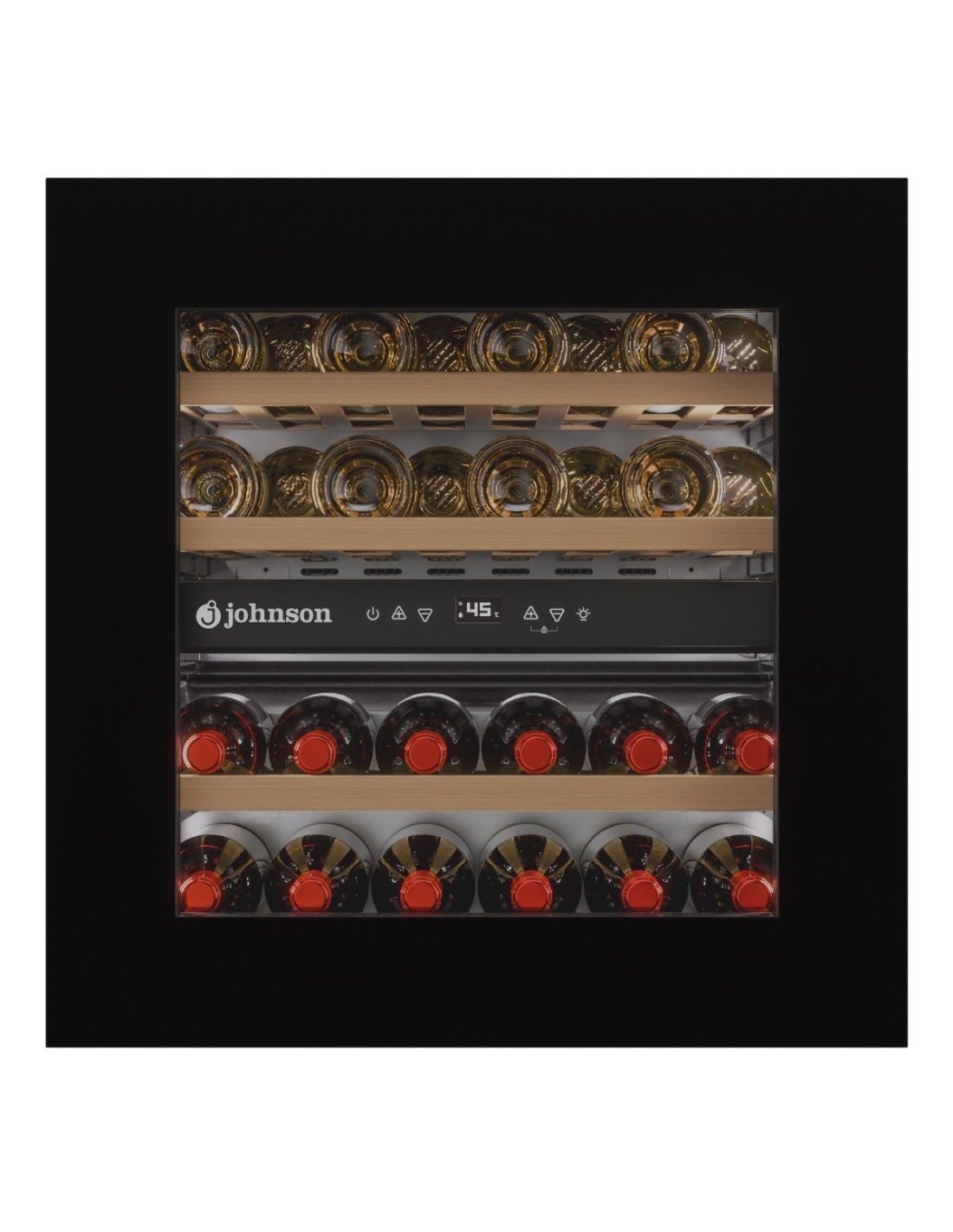 Wine cooler – 60 × 59 cm – 28-bottle capacity – Fully integrated